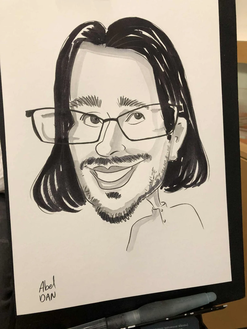 Portraitiste mariage (cariaturiste mariage) en Belgique